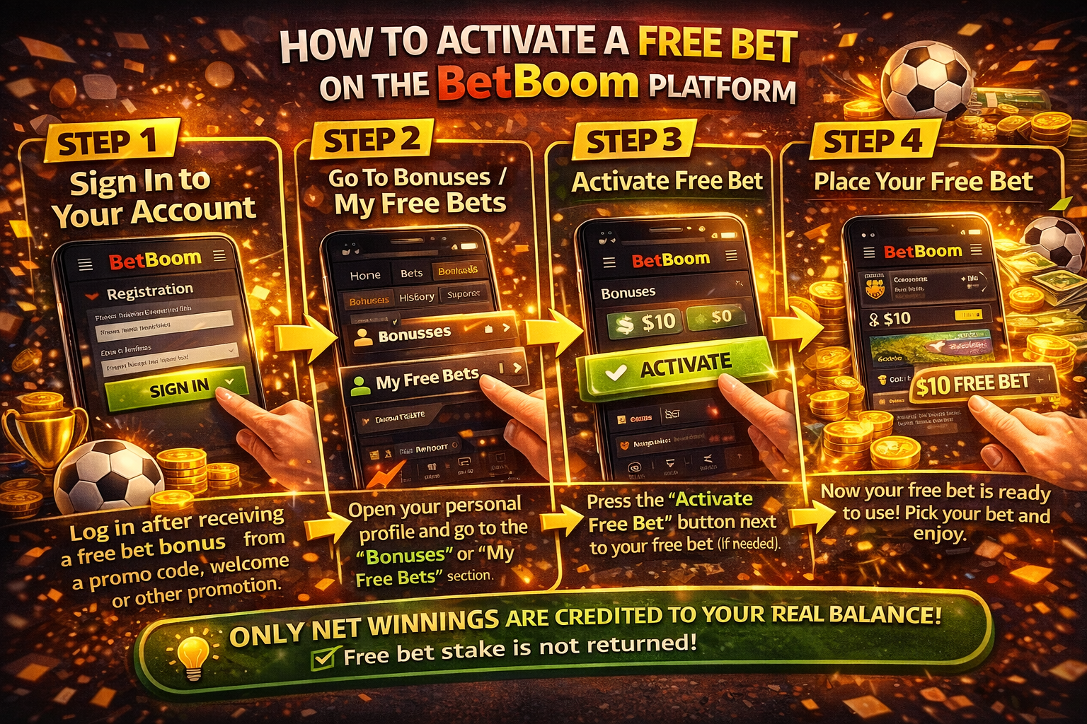 Активація фрибету на платформі БетБум: де увімкнути бонус і перевірити статус